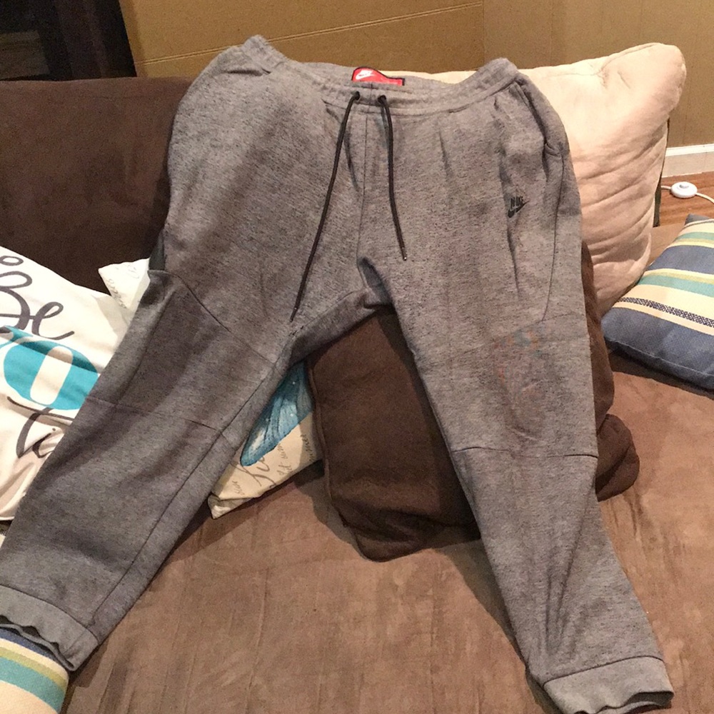 Nike sweat pants grey size XL
